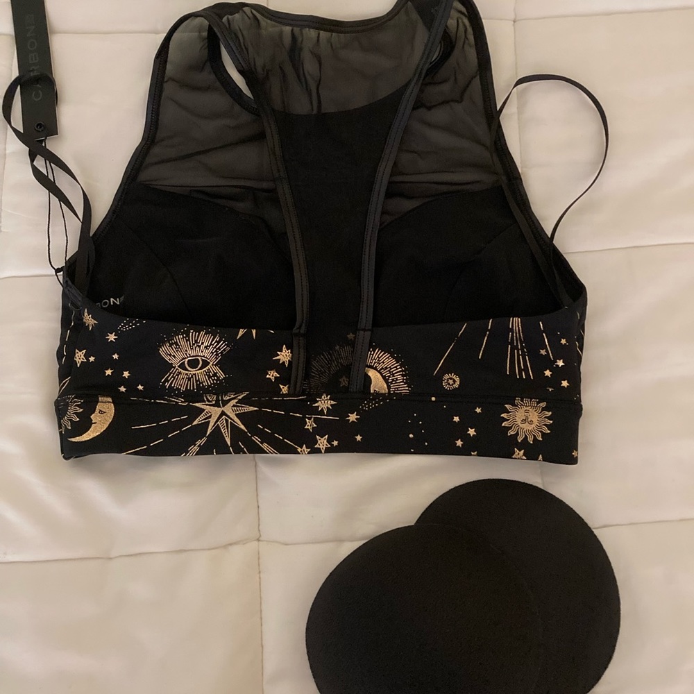 Carbon 38 Celestial Sports Bra, Size S